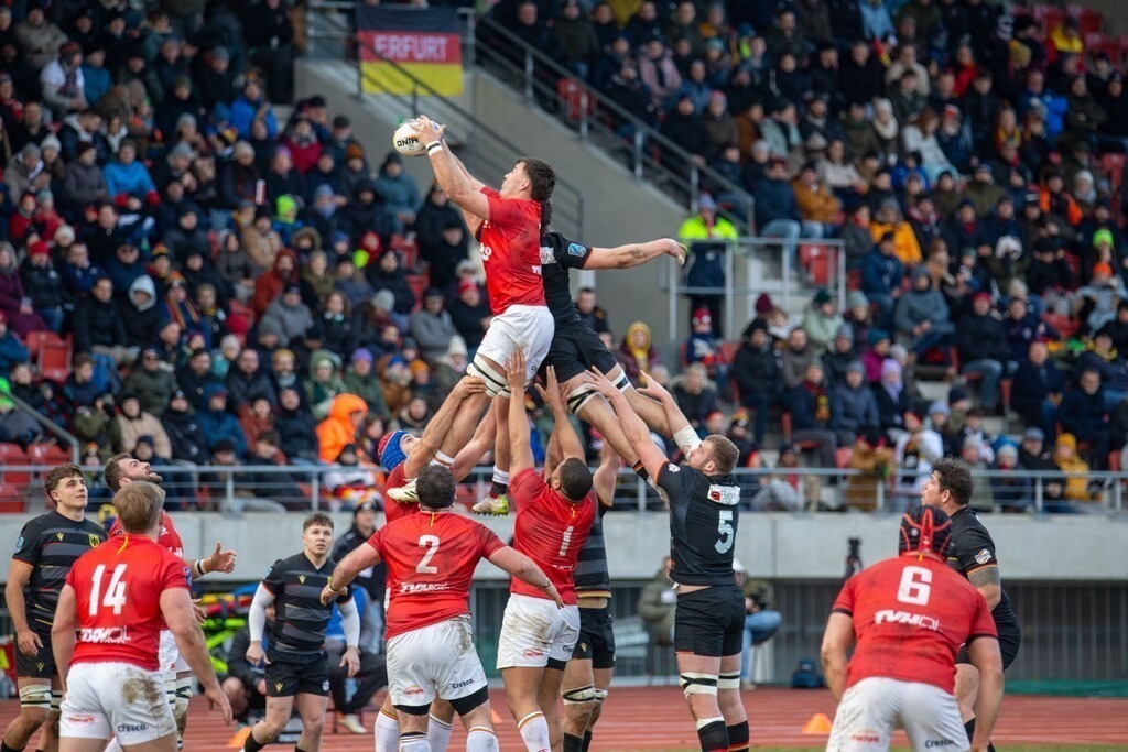 Rugby Europameisterschaft der Männer, 3. Spieltag: Deutschland gegen Belgien in Kassel | Rugby Europameisterschaft der Männer, 3. Spieltag: Deutschland gegen Belgien in Kassel - Realisiert mit Pictrs.com