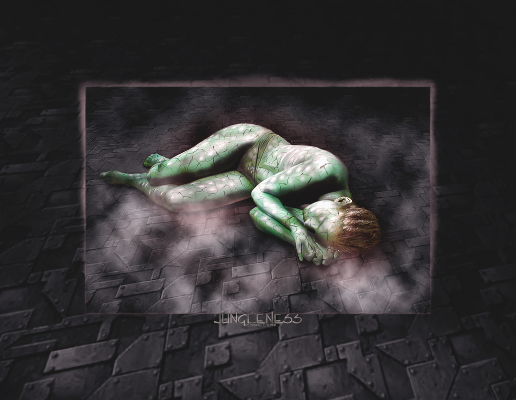 DD_Bur_200830_jungleness | Shop zum Kauf von Kunstdrucken: Akt, Portrait, Stillleben und Landschaften. Phantastische Arbeiten. Composing, Vektorgrafik, Malerei. Digital und klassisch. Virtualized Bodypainting - Realisiert mit Pictrs.com