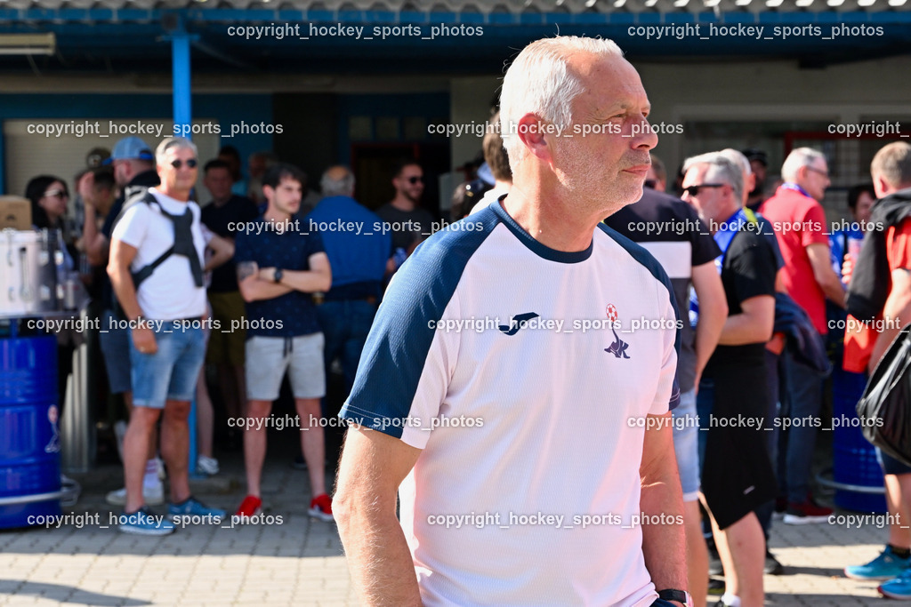 SAK vs. SV Dellach Gail 17.6.2023 | Headcoach SAK Peter Hrstic