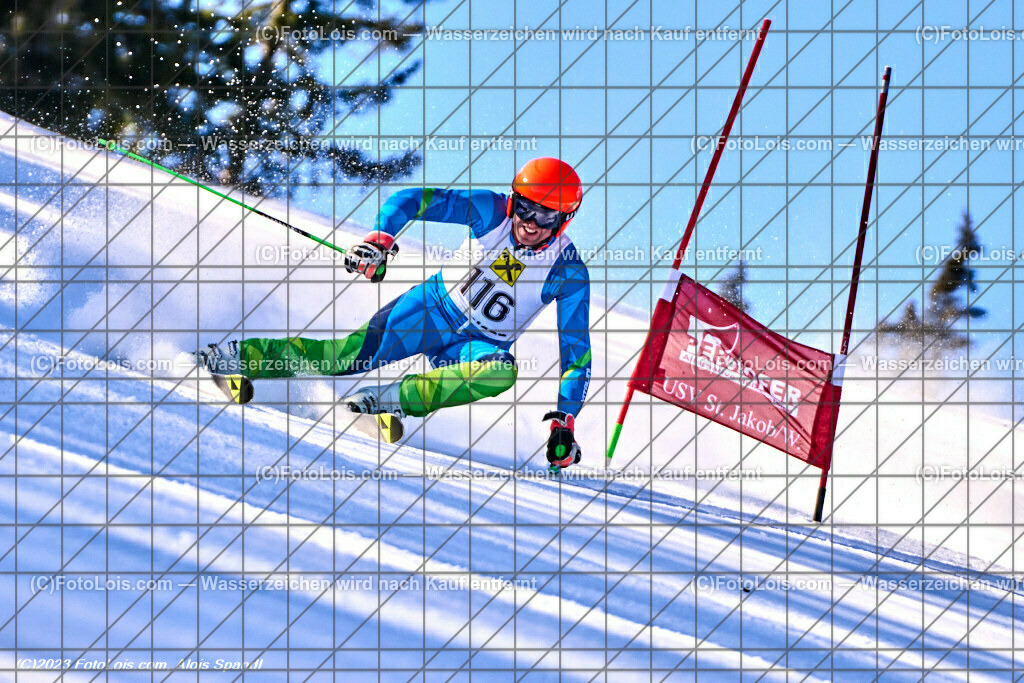 ALP9028_JOGLLAND-CUP-RTL_St-Jakob-Walde_Bauer Johannes | (C)FotoLois.com, Alois Spandl. Raiffeisen-Liebmarkt Sport 2000 Autohaus Felber-Fischer Jogllandcup, Skibezirk 7 - Joglland, Sa 20. Januar 2024.