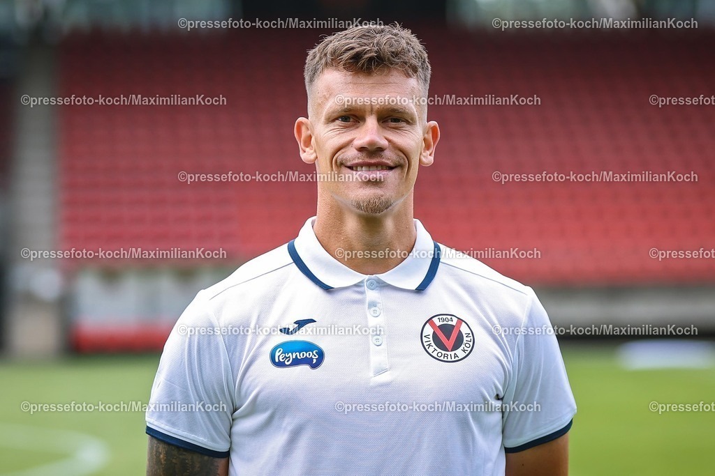 FCVK17072501083 | Kevin Rauhut (Torwart-Trainer); FC Viktoria Köln 1904; 3.Liga, Porträttermin, 2025/2026, 17.07.2025