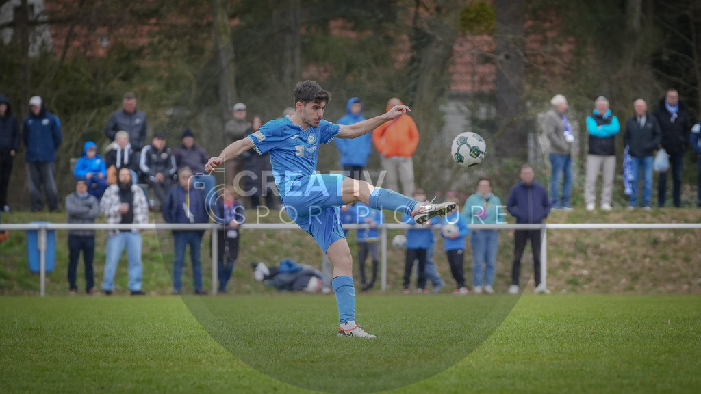 Fußball, Herren, Saison 2025/2026, Landespokal Brandenburg, Halbfinale, RSV Eintracht 1949 vs. VfB 1921 Krieschow, Samstag 28.03.2026, Sportplatz-Heinrich-Zille-Straße | Fußball, Herren, Saison 2025/2026, Landespokal Brandenburg, Halbfinale, RSV Eintracht 1949 vs. VfB 1921 Krieschow, Samstag 28.03.2026, Sportplatz-Heinrich-Zille-Straße, Im Bild: Aleksandar Bilbija (RSV) - Realisiert mit Pictrs.com