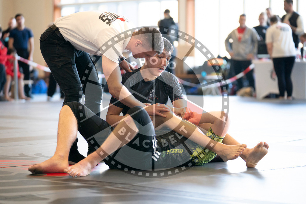 20240309PBB4843 | Fighters compete during the International Luta Livre (ILLCS) Spring Championship in Hannover, Germany, on March 9, 2024.