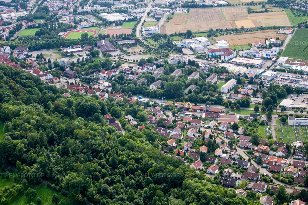 Luftbild: Lämmleshalde in Herrenberg im Bundesland Baden-Württemberg in Deutschland. Foto: IMG_12234.jpg vom 02.08.2008 durch Werner Riehm/FLY-FOTO.de