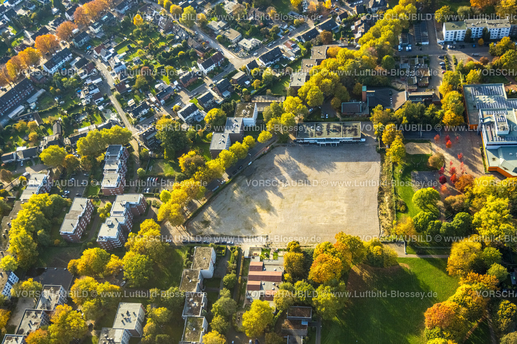 Gladbeck221005802 | Luftbild, Freifläche Schwechater Straße 38, Rentfort, Gladbeck, Ruhrgebiet, Nordrhein-Westfalen, Deutschland