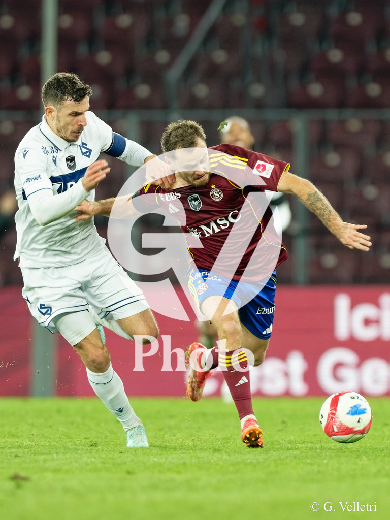 Brack Super League - Servette FC v FC Lausanne-Sport |  during the Brack Super League match between Servette FC and FC Lausanne-Sport at Stade de Geneve in Geneva, Switzerland