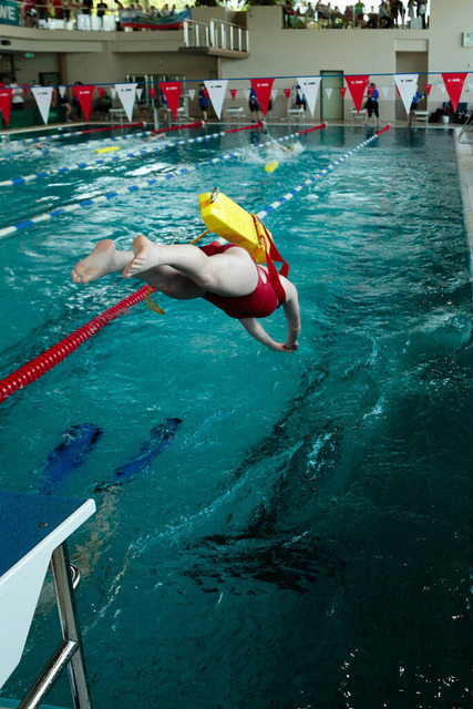 DLRG, Wettkampf, Rettungssport, Landesverbandsmeisterschaften 2026 14.06.2026 | Bedburg, Deutschland - June, 14: Landesmeisterschaften im Rettungssport der Mannschaften im DLRG Landesverband Nordrhein. (Foto: Benedikt Lang (DLRG) - Realisiert mit Pictrs.com