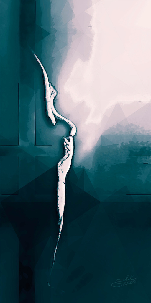 DD_Bur_201003_gestreckterakt_60x120 | Shop zum Kauf von Kunstdrucken: Akt, Portrait, Stillleben und Landschaften. Phantastische Arbeiten. Composing, Vektorgrafik, Malerei. Digital und klassisch. Virtualized Bodypainting - Realisiert mit Pictrs.com