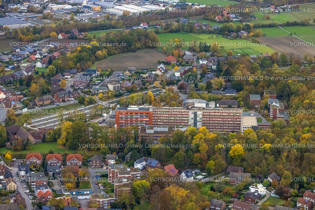 Hamm221011781 | Luftbild, St. Barbara-Klinik Hamm-Heessen, Heessen, Hamm, Ruhrgebiet, Nordrhein-Westfalen, Deutschland