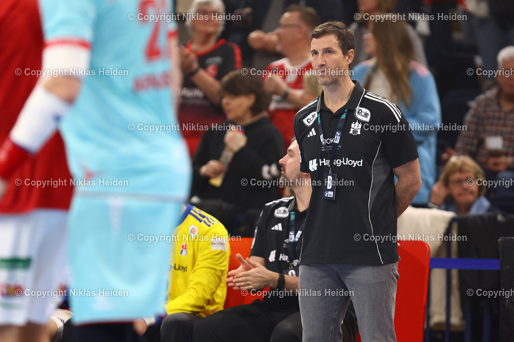 NH_HSVHamburg_MTMelsungen_HandballBundesliga_22022026 | Torsten Jansen (Trainer, Handball Sport Verein Hamburg)Handball I Herren I Bundesliga (Daikin HBL) I Saison 2025-2026 I 22. Spieltag I Handball Sport Verein Hamburg - MT Melsungen I 22.02.2026 I Barclays Arena