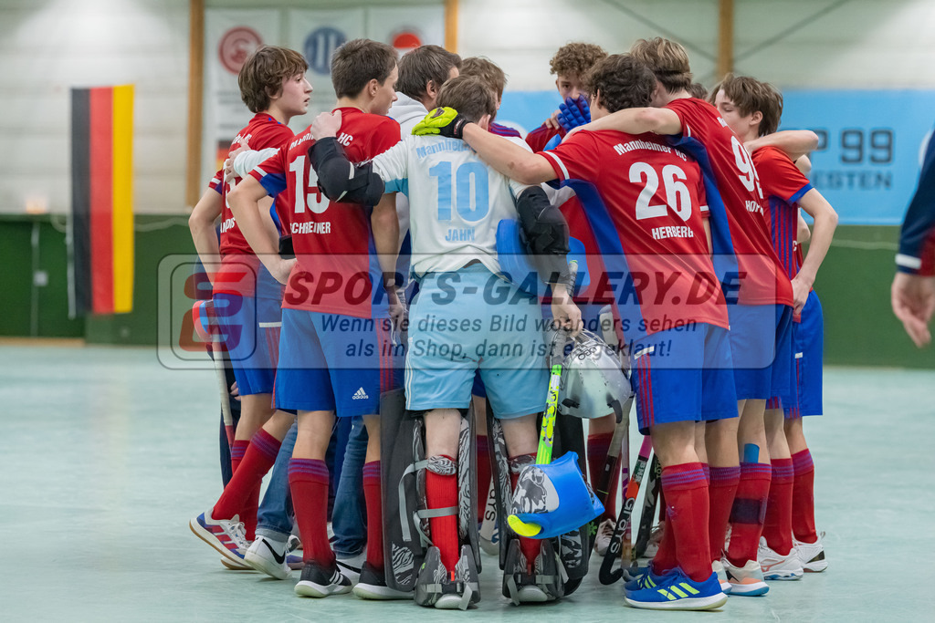 HK_20230305_105936 | Deutsche Meisterschaft MU16 1/2 Finale Mannheimer HC - Harvestehuder THC am 5.3.2023 RWK, Köln ,