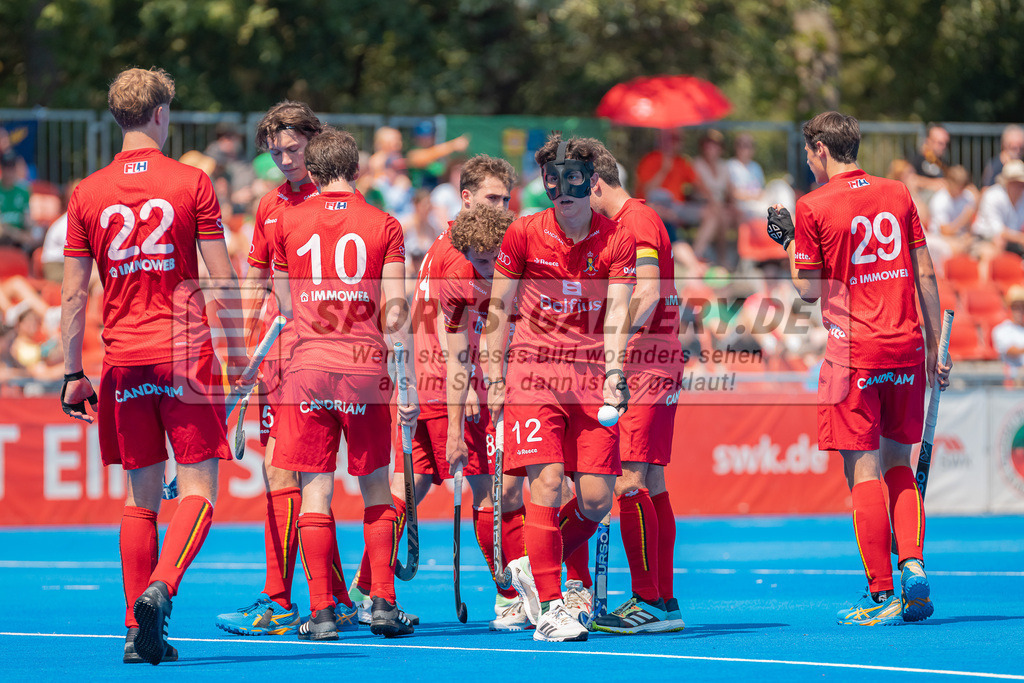 HK_20230709_100127 | Euro Hockey MU18 Belgium - Ireland Championship Girls & Boys am 9.7.2023 CHTC , Krefeld ,