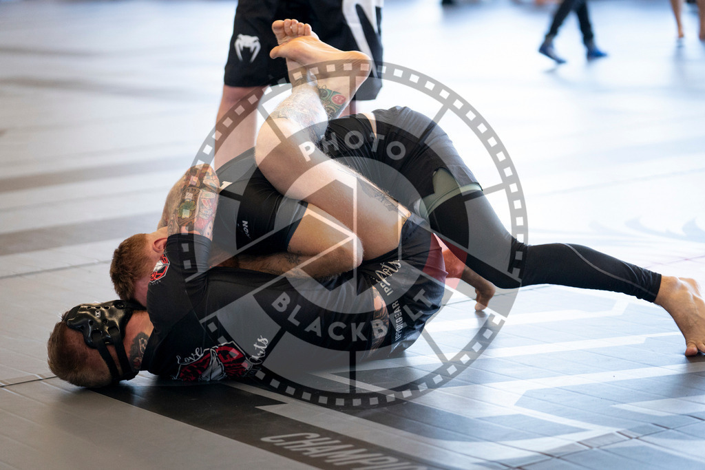 20240309PBB5321 | Fighters compete during the International Luta Livre (ILLCS) Spring Championship in Hannover, Germany, on March 9, 2024.