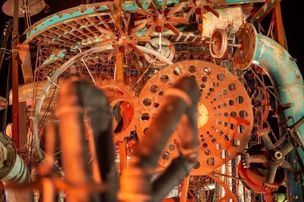 Jazzmaschine | Die Jazzmaschine im Forte Belvedere Leisnig zum Festival Hallo Leisnig 2022. - Realisiert mit Pictrs.com