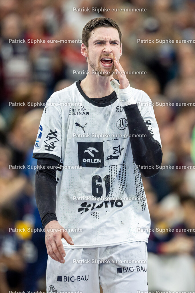 Handball I Herren I Daikin HBL I Saison 2024-2025 I 23. Spieltag I SG Flensburg-Handewitt - THW Kiel | Handball: Bundesliga, SG Flensburg-Handewitt - THW Kiel, 23. Spieltag, GP JOULE ArenaHendrik Pekeler (61, THW Kiel)