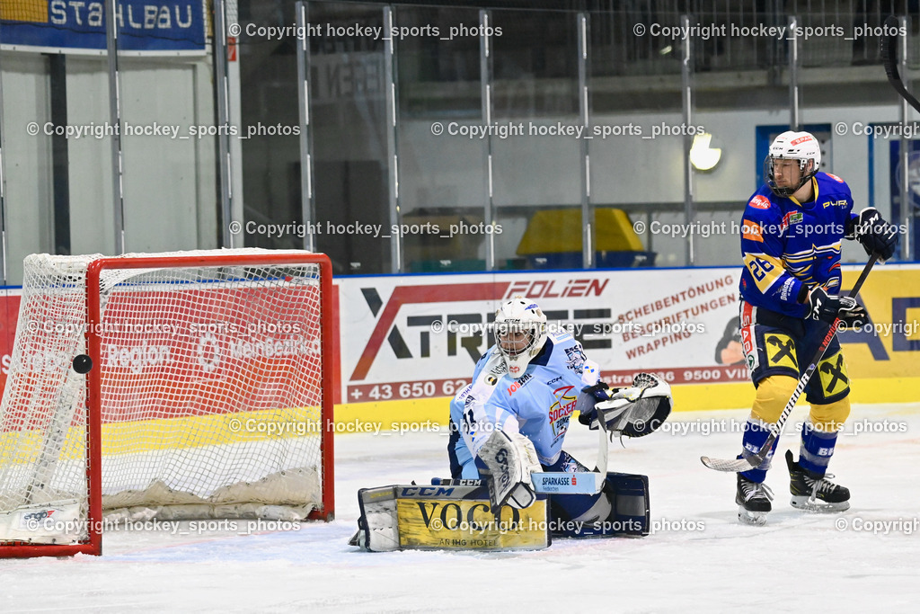 ESC Steindorf vs. HC Kufstein Dragons 25.2.2023 | #31 Steiner Paul, #26 Sappl Samuel