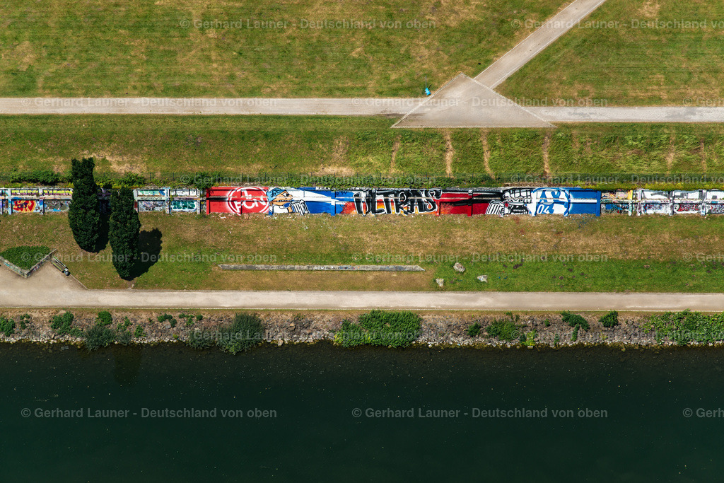 3805550 | Graffitimauer im Nordsternpark, Gelsenkirchen