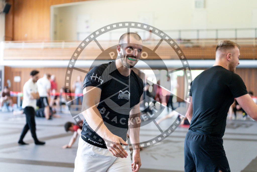 20240608PBB03306 | Fighters compete during the ILLCS VII summer edition luta livre competition in Hannover, Germany, on June 8, 2024.