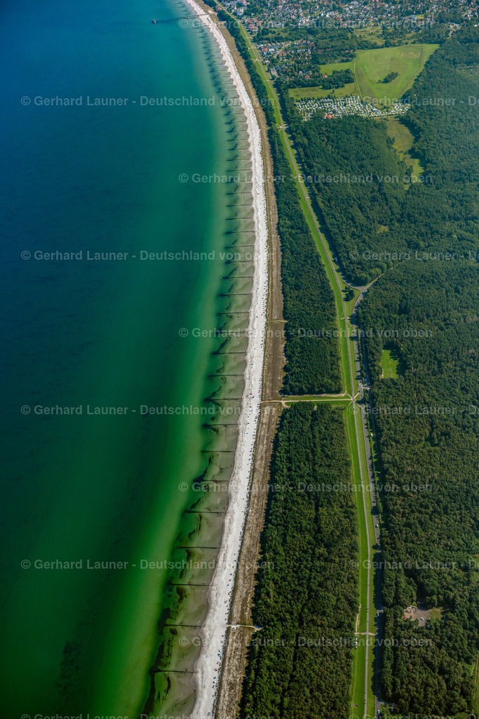 4061827 | Nationalpark Vorpommersche Boddenlandschaft, PREROW 08.09.2021 Küsten- Landschaft am Sandstrand der Ostsee in Prerow im Bundesland , Deutschland. // Coastline on the sandy beach of Baltic Sea in Prerow in the state , Germany. Foto: Gerhard Launer