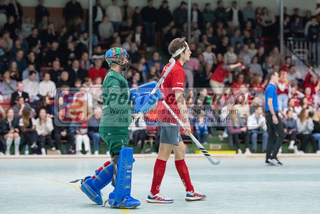 HK_20230128_103602 | 1. Bundesliga 1/4 Finale ( Herren ) Rot-Weiss Köln - Club an der Alster am 28.1.2023 Rot-Weiss Köln  , Köln , Thomas Iain Alexander Torwart ( Club an der Alster #1 )