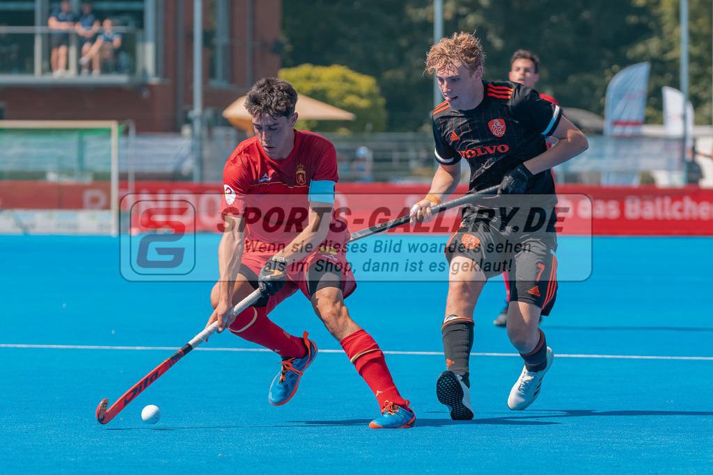 HK_20230711_101231 | Euro Hockey MU18 Spain vs Netherlands Championship Girls &amp; Boys am 11.7.2023 CHTC , Krefeld ,