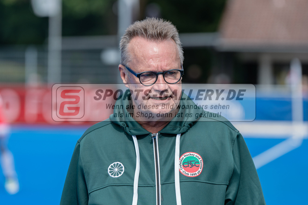 HK_20230923_902728 | 1. Bundesliga Herren Crefelder HTC - TSV Mannheim am 23.9.2023 CHTC, Krefeld , Hans Werner Sartory