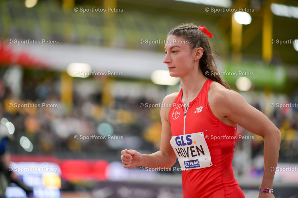 DM Halle 2026_Samstag-86 | 28.02.2026, xkaix, Leichtathletik Deutsche Meisterschaften Halle 2026,  v.l. Annkathrin Hoven (TSV Bayer o4 Leverkusen) - Realisiert mit Pictrs.com