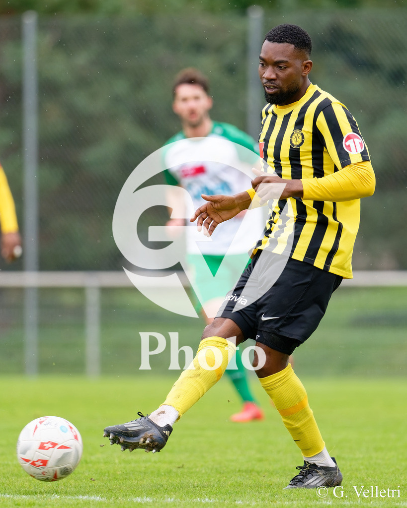 1ère ligue - Meyrin FC - FC Echallens | durant le match de 1ère ligue entre Meyrin FC et FC Echallens au Stade des arbères à Meyrin, Suisse