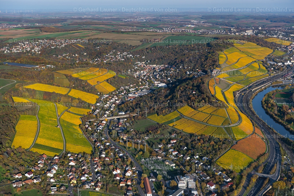 4042205 | Weinbergslandschaft an der Mainschleife bei Escherndorf und Nordheim