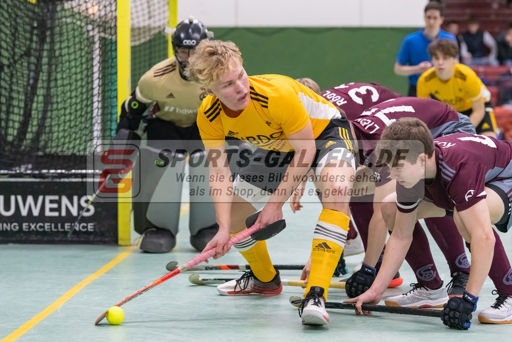 HK_20230304_105639 | Deutsche Meisterschaft MU16 Münchener SC - Harvestehuder THC am 4.3.2023 RWK, Köln ,