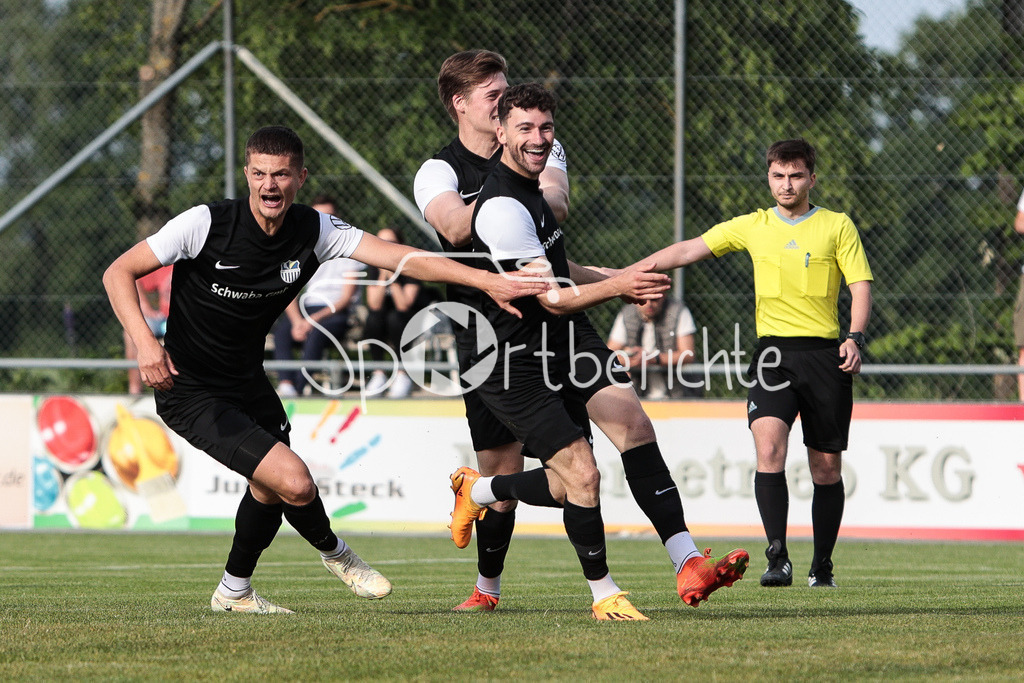 SG Münster/Holzheim - TSV Inchenhofen | Jubel nach 1-0 durch Münster #10