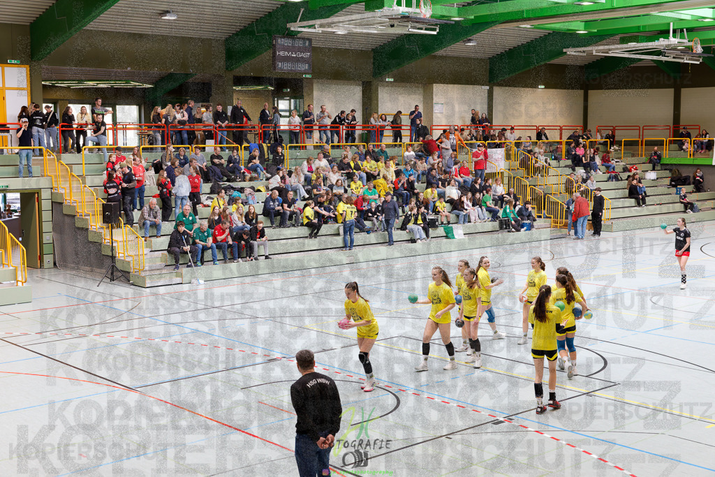 Hessenmeisterschaft wJC - Finale; HSG Kleenheim - HSG Weiterstadt/ Braunsh.Worf. | Hessenmeisterschaft wJC - Finale; HSG Kleenheim - HSG Weiterstadt/ Braunsh.Worf. am 22.03.2025 in Biedenkopf (Sporthalle Lahntalschule)Photo © 2025 - Jörg Heinrich - Realisiert mit Pictrs.com