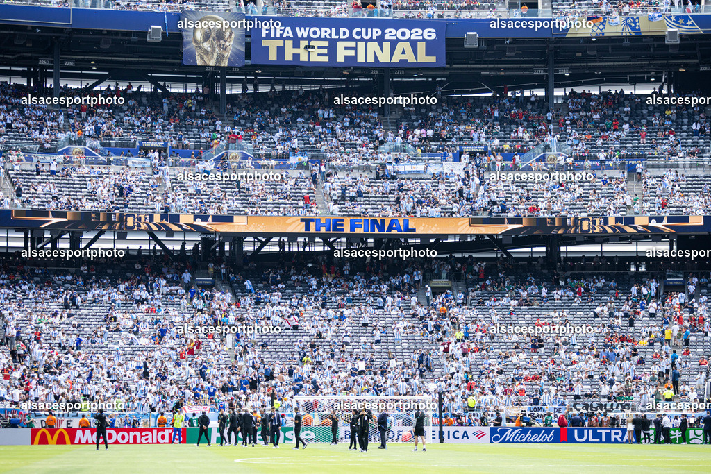 FOOTBALL : Argentine vs Espagne – Finale de la Coupe du Monde FIFA 2026. New York New Jersey Stadium, East Rutherford, New Jersey, États-Unis. 19/07/2026. | Cérémonie de clôture et spectacle avant la finale de la Coupe du Monde de la FIFA 2026. New York New Jersey Stadium, East Rutherford, New Jersey, États-Unis. 19/07/2026.