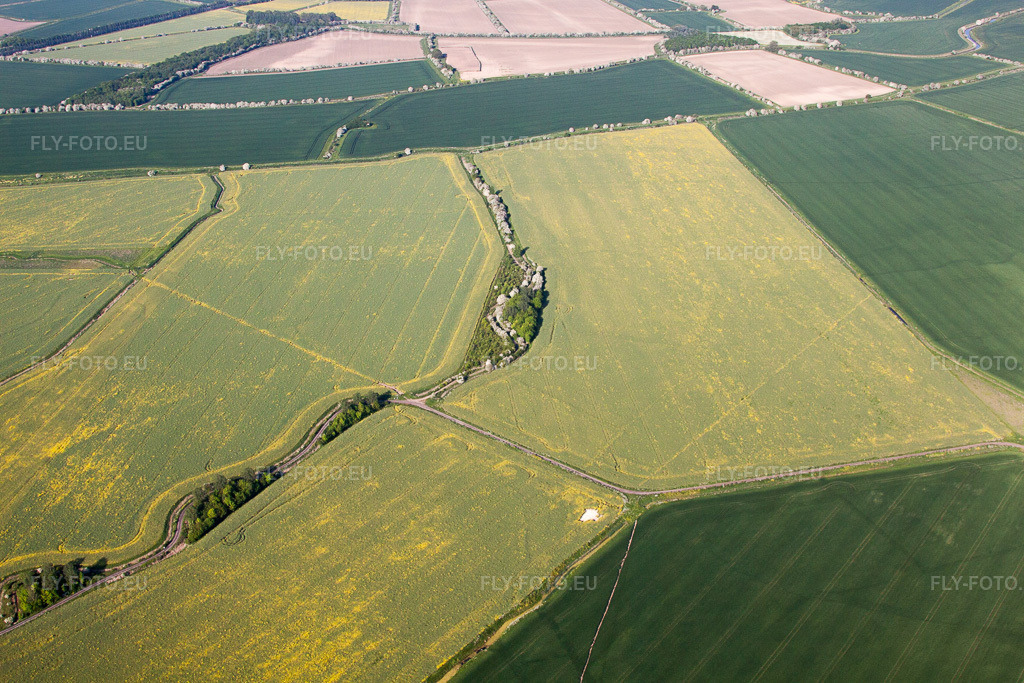 Vue aérienne: Vue de la ville à Chislet dans le département Angleterre, Grande Bretagne. Photo: IMG_50364.jpg prise le 27/05/2012 par Werner Riehm/FLY-FOTO.eu – Résolution de l'original: 4752 x 3168 px