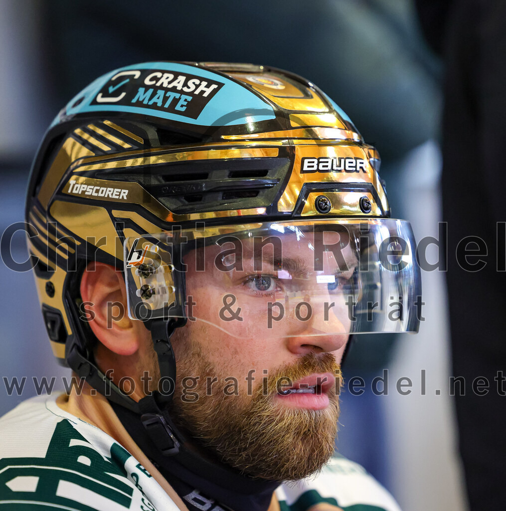 2025-09-21_047_TSV_Erding_gegen_Hoechstadter_Alligators | Erding, Deutschland, 21.09.2025:Eishockey, Oberliga Süd 2025 / 2026, 2. Spieltag, TSV Erding gegen Höchstadter Alligators, Endergebnis: 3:4Markus Eberhardt (Erding Gladiators, #94)Foto: Christian Riedel / fotografie-riedel.net