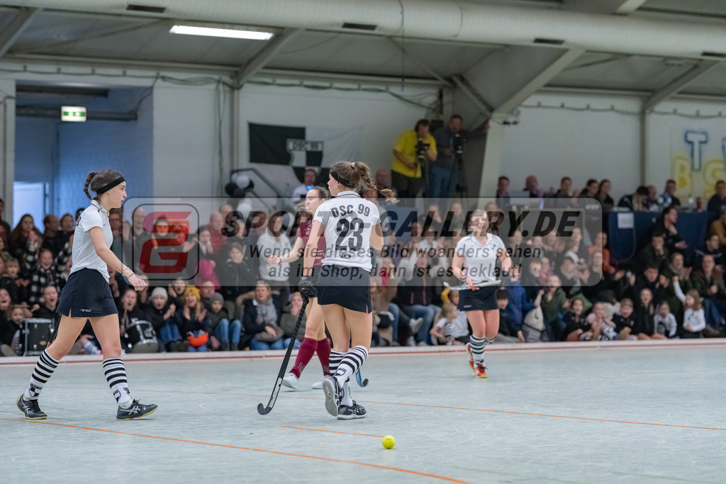 HK_20230226_105076 | Deutsche Meisterschaft WU16 Spiel um Platz 7 Düsseldorfer SC - HC Ludwigsburg am 26.2.2023 DSC 99, Düsseldorf ,