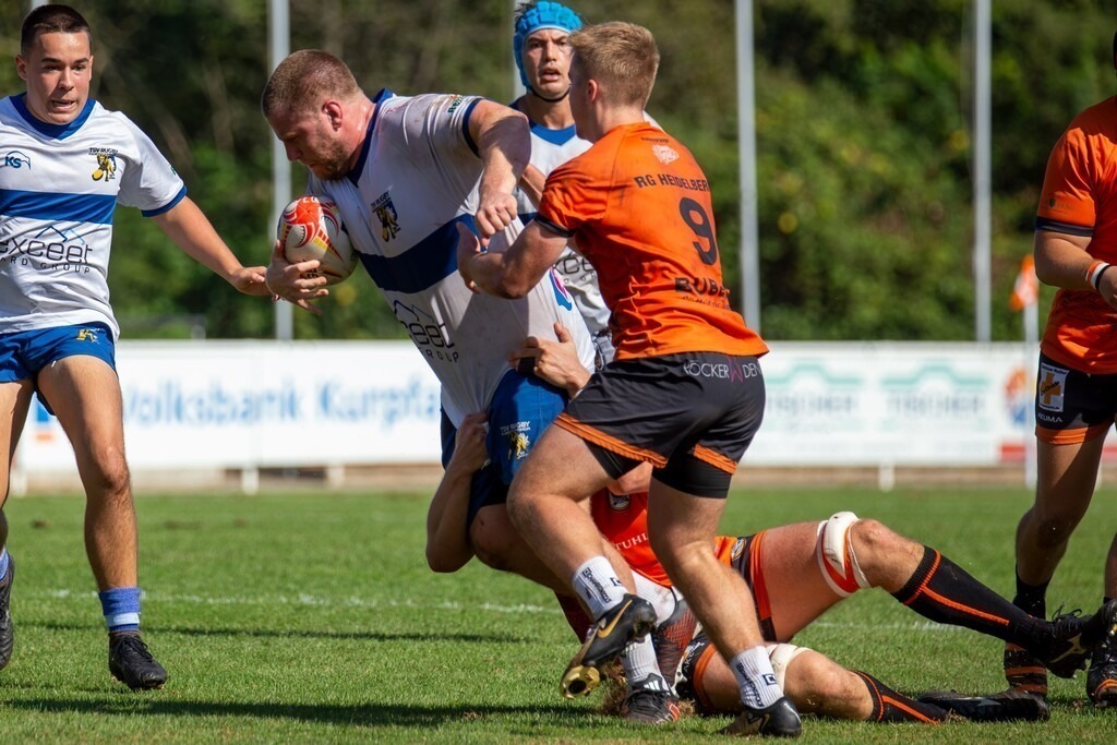 07.09.2024, Rugby 1. Bundesliga Süd/West, Saison 2024/25, 1. Spieltag: RG Heidelberg gegen TSV Handschuhsheim | 07.09.2024, Rugby 1. Bundesliga Süd/West, Saison 2024/25, 1. Spieltag: RG Heidelberg gegen TSV Handschuhsheim - Realisiert mit Pictrs.com