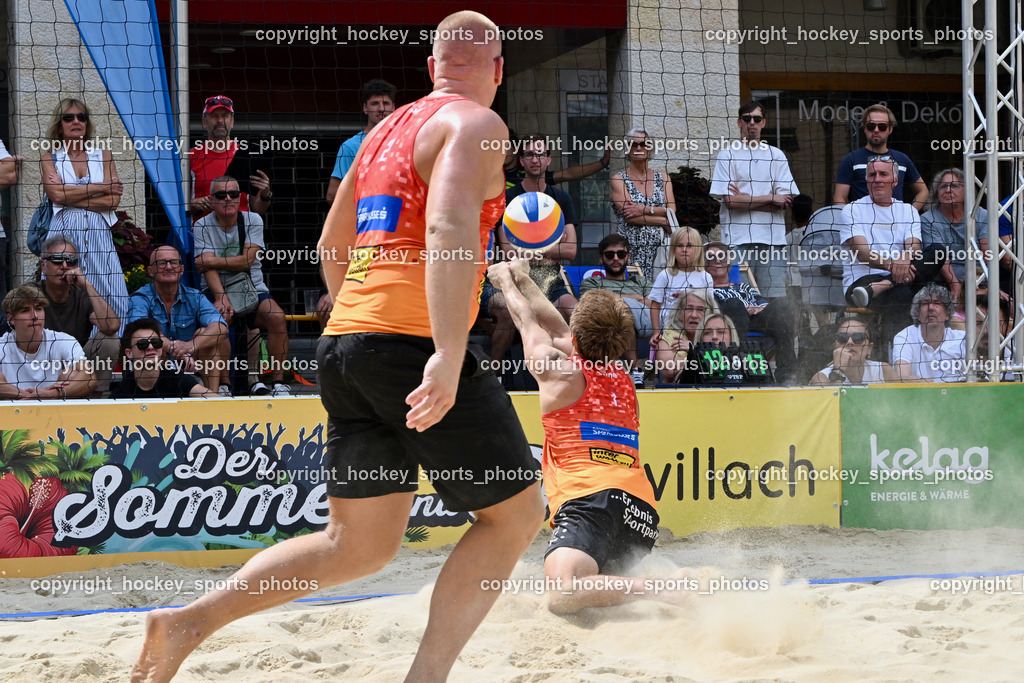 Beachvolleyball Villach Rathausplatz 2025 | MISCHKULNIG Ronny, Beachvolleyball Villach Rathausplatz 2025, Beachvolleyball Villach Rathausplatz am 17.08.2025 in Villach (Rathausplatz), Austria, (Photo by Bernd Stefan)