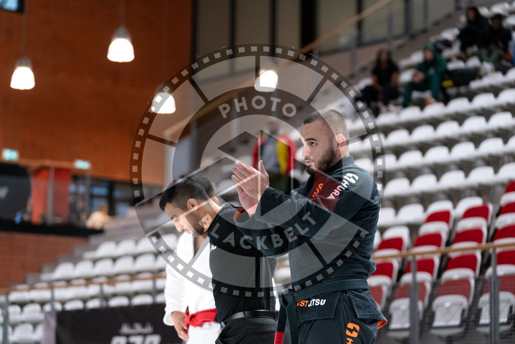 20241012PBB5336 | Athletes compete during the AJP Tour Europe Continental Jiu-Jitsu Professional Championship on October 12, 2024 in Almere near Amsterdam, Netherlands. © Chiara Dazi / photoblackbelt