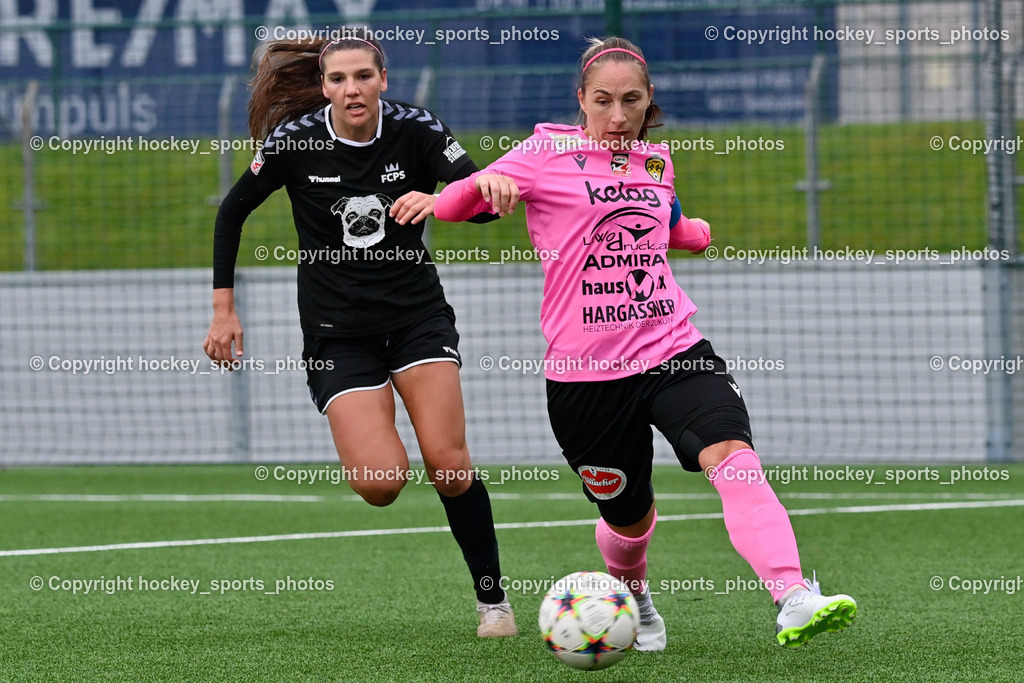 Liwodruck Carinthians Hornets vs. FC Pingau Saalfelden Frauen 29.10.2023  | #4 Marie Sophie Klocker, #14 Nicole Dominique Gatternig