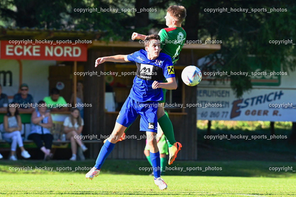 FC Gmünd vs. Union Matrei 19.8.2023 | #10 Theo Fuetsch, #4 Daniel Pichorner