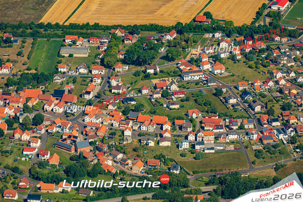 Ransbach Hohenroda Bild- Das Luftbild wurde 2025 vom UL-Flugzeug heraus erstellt ( keine Drohne bzw. Drohnenaufnahme ) - Hochauflösende Luftaufnahme -Nicht vergleichbar mit Google Maps oder Satelittenbilder- Die Geschenkidee !Mit Lizenz und Bildrechte bestellbar - CC