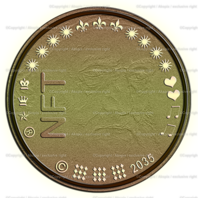 NFTs_Coin-2035-2 | Die Bildagentur Akspix ist eine Online-Bildagentur und bietet professionelles und kreatives Bildmaterial Royalty free und Rights Managed. Bildarchiv Akspix bietet eine große Auswahl an kreativen und klassischen Motiven.Frankfurt Fotograf, Fotoshooting