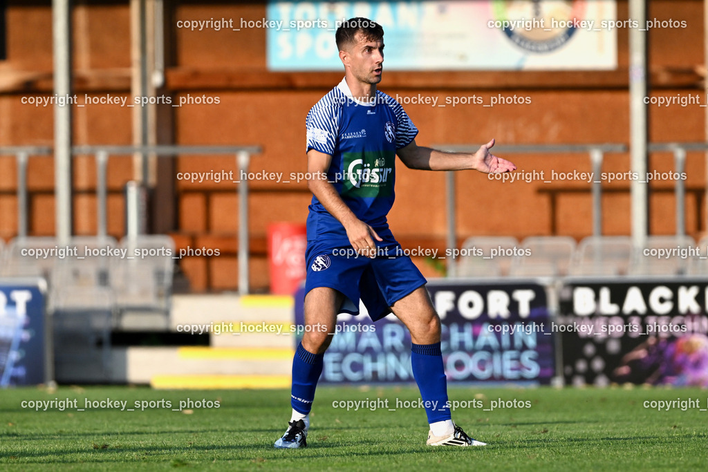 SAK vs. SV Dellach Gail | #10 Samir Nuhanovic SV Dellach Gail, SAK vs. SV Dellach Gail, SAK vs. SV Dellach Gail am 14.08.2025 in Klagenfurt (Sportpark Welzenegg), Austria, (Photo by Bernd Stefan)