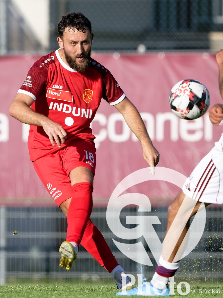 Lancy FC  v Servette FC M-21  - 1ere ligue Classic  | Geneva, Switzerland - April 25 : during the 1ere ligue Classic  match between Lancy FC  and Servette FC M-21  at Stade de Marignac on April 25 , 2026 in Geneva, Switzerland.
