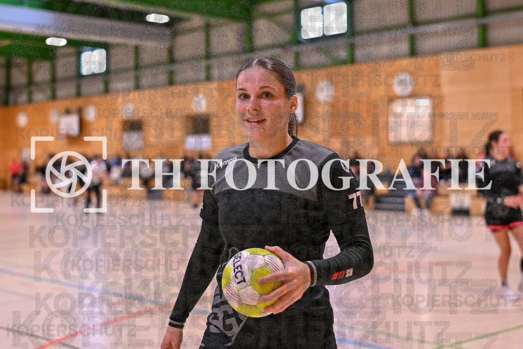 GER, SG Maulburg/Steinen - SV Allensbach 2, Frauen-Handball, Oberliga Suedbaden, 1. Spieltag, Saison 2024/2025, 28.09.2024 | Sharena Hasler (SG Maulburg/Steinen, #77)GER, SG Maulburg/Steinen - SV Allensbach 2, Frauen-Handball, Oberliga Suedbaden, 1. Spieltag, Saison 2024/2025, 28.09.2024Foto: TH Fotografie/Thomas Hess
