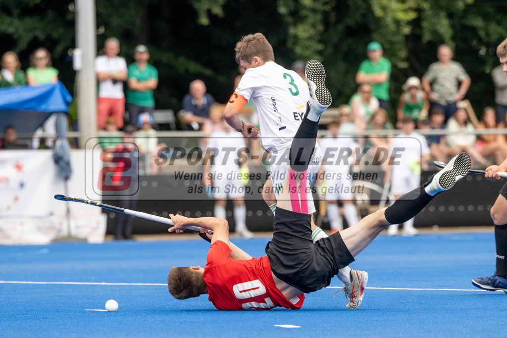 SFE_20230715_0004 | EuroHockey EM U18 Boys Ireland vs Poland am 15.07.2023 in Krefeld (Gerd-Wellen-Hockeyanlage), Photo: Stephan Fehrmann 2023 (Sports-Gallery)