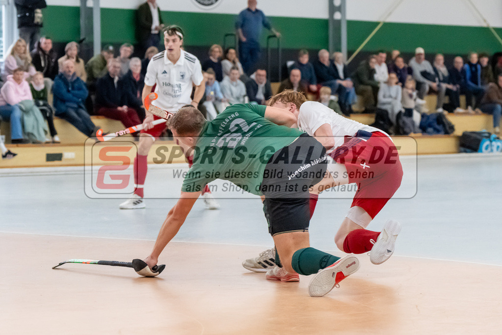 HK_20241208_109884 | 2. Bundesliga Halle Herren Club Raffelberg - Düsseldorfer HC am 8.12.2024 Raffelberg Halle, Duisburg ,