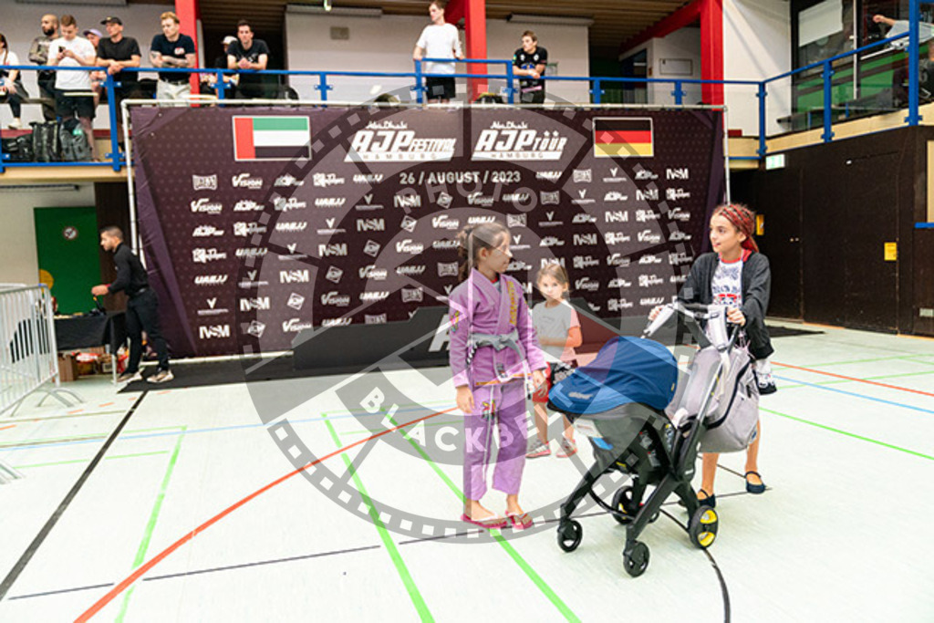 20230826PBB55064 | Fighters compete during the AJP INTLPRO BJJ and grappling competition in Hamburg, Germany, on August 26 2023.