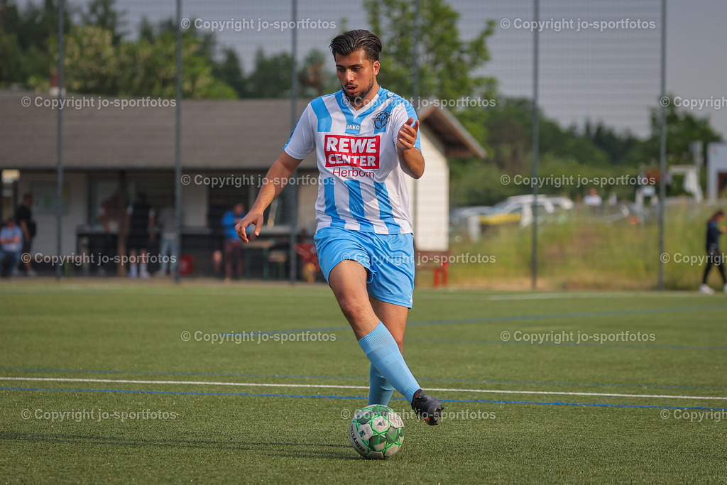 BQ3I4943 | 06.06.2023; Relegation zur Kreisliga B Dillenburg; Kunstrasenplatz Herborn; SG Guntersdorf/Herborn - SSV Hirzenhain; Ergebnis 5:1 (1:0)
